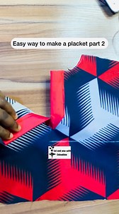 7.2K views · 110 reactions | Another easy way to sew a placket tutorial video #fashion #style #tutorial #sewing | Sew with Chikadibia | Facebook