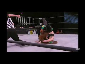 Christi Jaynes conquer her first win on All Elite Wrestling