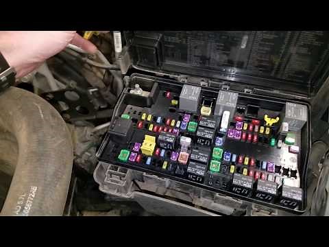 Dodge RAM 1500 Starter Relay and Fuse