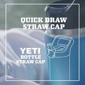 Wherever the wild takes you, the YETI Straw Cap for the Rambler Bottles makes it easy to sip without slowing down. | YETI