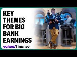 Bank earnings coming up: Citi, JPMorgan, Goldman, BofA