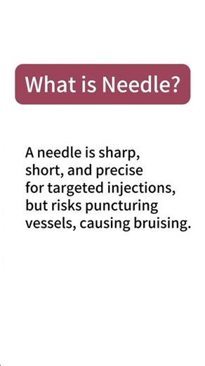 ✨Auro Meso NEEDLE VS Cannula#Cannula #AestheticTools #SkinRejuvenation #Dermatology