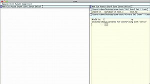 Scripting acme with a shell script