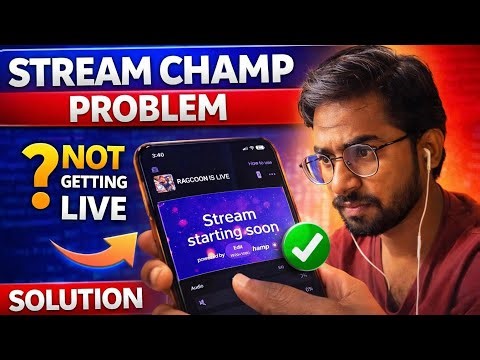 Stream Champ Problem – Not Getting Live? Complete Solution 🔴📱| #youtubefeed #howto