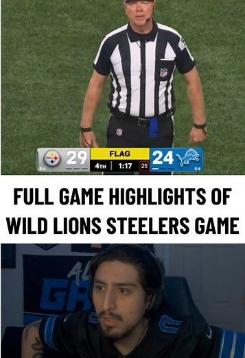 Lions vs Steelers Game Highlights: A Heartbreaking End