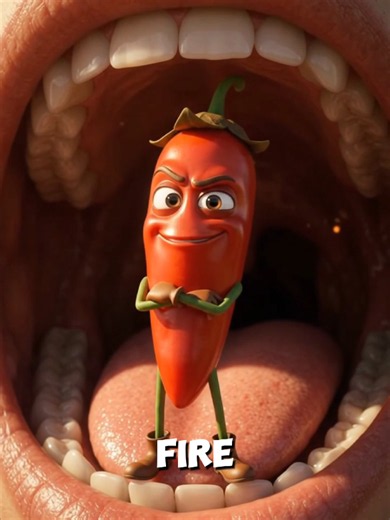 🌶️🔥 What REALLY Happens When You Eat Hot Pepper? That burning feeling after eating pepper isn’t actually heat! 🌶️🔥 Watch what happens inside your body when capsaicin enters the picture. 👀 #HotPepper #SpicyFood #HealthFacts #DidYouKnow