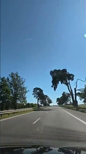 Driving Poland roads, from Warsaw towards Radom