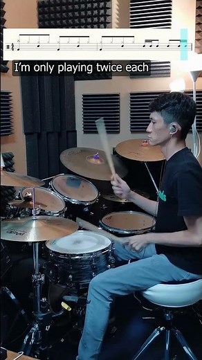 Beginner Drum Fills [2] - Drum Lesson - Orchestration Kick Substitution Fill-in