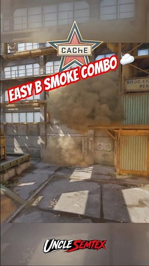 Easy Double Smoke Combo for B Site Cache CS2 ☁