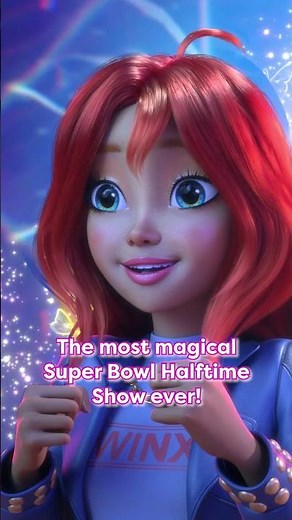 Super Bowl Halftime Show… the Magical Way! ✨🏈 #shorts | Winx Club: The Magic is Back