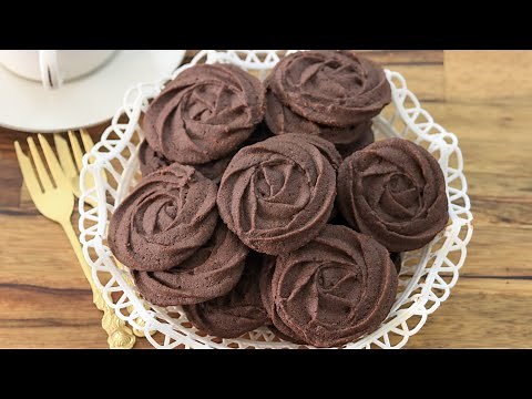 Chocolate Butter Cookies Recipe