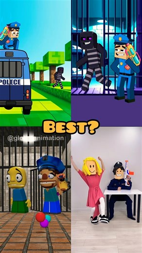 ENDERMAN DANCE WITH POLICE ||🥷(Animation Shorts) #short video#minecraft #animation #sonic #memes