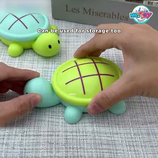 MR.TOY Turtle Tic Tac Toe Board Game
