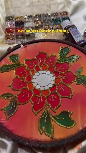 Exploring Fabric Painting Techniques on Silk