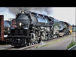 UP 4014 BIG BOY (4-8-8-4) pushing UP 5511 (2-10-2) in cheyenne WY