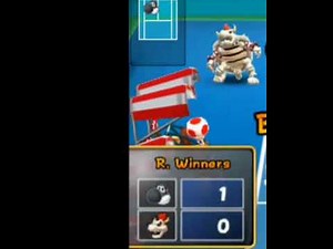 Mario Tennis Open All Characters Winning Animations
