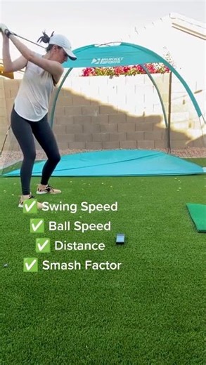 The PRGR Launch Monitor is the perfect complement for feedback when speed training.