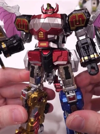 Lucky Cat MC-03S Dragon Beast King Metallic Limited Edition Review｜招財貓 MC-03S 龍獸之王金屬限定版開箱｜獸王＋龍皇凱撒 合體機器人 即使輕鬆玩也要充滿儀式感 #大獸神 #合體機器人 #玩具開箱 #DragonBeastKing #LuckyCat