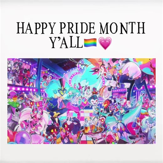 HAPPY PRIDE MONTH Y’ALLL #helluvaboss #pridemonth #pridemonth🏳️‍🌈 #Lgbt #lgbtqia #Blitz #stolas #vassago #andrealphus #octavia #millie #moxxie #barbiewire #verosika #fizzarolli #asmodious #loona #edit #helluvabossedit #fyp #viralvideos