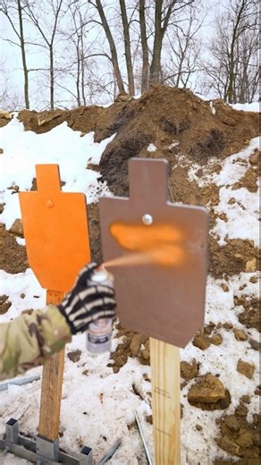 Art Guy Paints His Targets