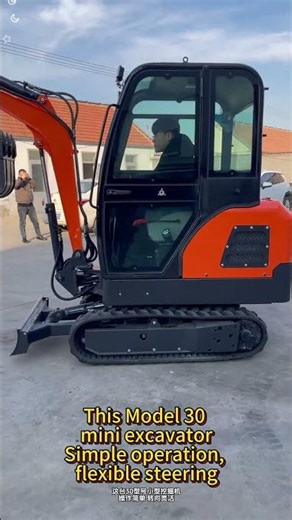 The powerful and agile Model 30 mini excavator #digger #excavator