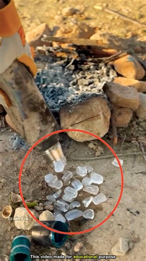 The ice inside this bottle won't melt! 😱