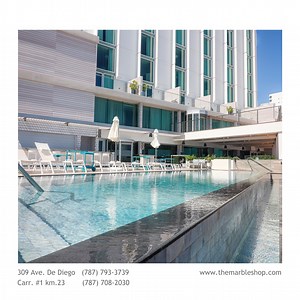 Proyecto: Hotel Serafina Condado Suplido por nuestra división de Proyectos 787-708-2040 Destaca tu proyecto comercial con nuestros recubrimientos Visítanos en nuestras tiendas 📞 San Juan (787) 793-3739 📞 Guaynabo (787) 708-2030 💻: www.themarbleshop.com | The Marble Shop PR
