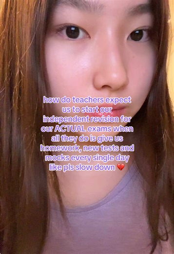 ive had 3 tests this week already, and 2 more next week #gcse #examseason #alevel #studytok #homework