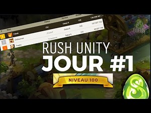Dofus Unity JOUR 1 l Lvl 110 TOP 1 LADDER