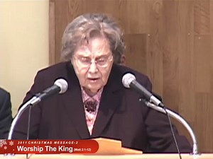 Matt 2:1-12 Christmas Message 2 by Sarah Barry (Worship the King) Chicagoubf.org