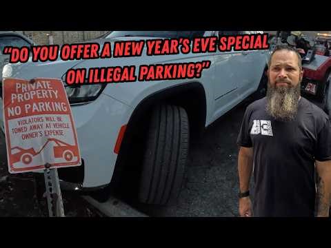 "Do you offer a New Year's Eve special?" | Illegal Parks & Winching