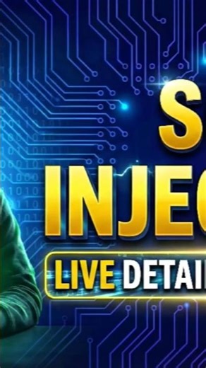 Watch a Live SQL Injection Attack! 🔴 #cybersecurity #onlinesafety