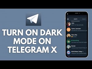 How to Turn on Dark Mode in Telegram X 2026?