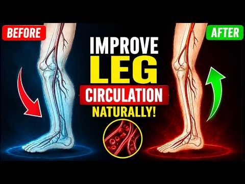 4 Simple Exercises to Improve Leg Circulation by 60% at Home