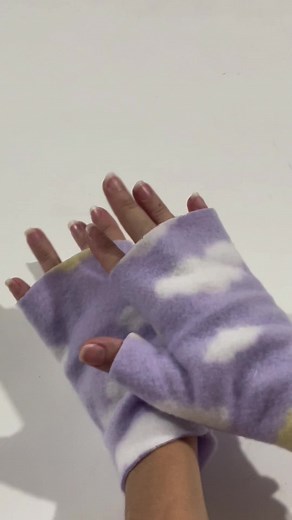 Cómo hacer guantes de tela para el invierno paso a paso