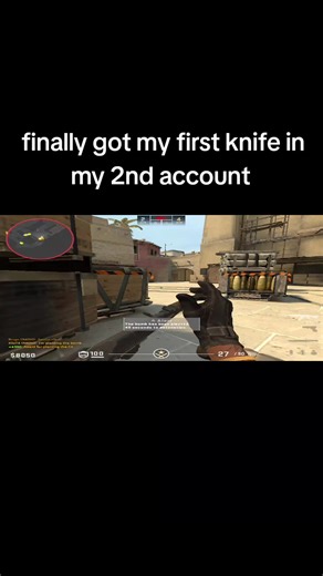 CS2: First Knife Unboxing on Second Account
