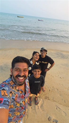 Abishek Chandamarakshan on Instagram: "Ivan enna romba torture panra pa..😢 LA Palmera by the Sea near Rameshwaram, Sayalkudi @lapalmeraresort coming back after 2 years and witnessed a lot of changes in the resort and it's wow 👌 When you enter the resort it feels like you've entered a different world. Lot of activities Priavte Beach, water sport in beach, Cycling, Outdoor Games, Swimming Pool, Helipad and More. #amruthaabishekseries #tamil #kannada #couple #reels"