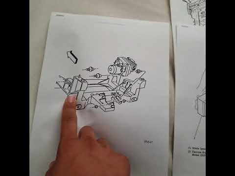 C5 Corvette EBTCM & ABS location for 1997-1998-1999