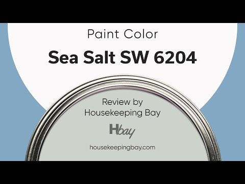 Sea Salt SW 6204 Green Paint Coordinating Colors, Trim, Colors That Go With & Undertones