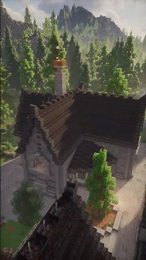 🏰 Minecraft Dark Fantasy House Tutorial | Gothic Survival Base Build