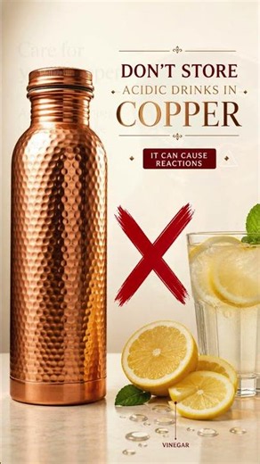 Copper Water Fact 3: Copper helps in small amounts, but excess can harm