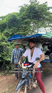 A fun and unique experience with Khmer villagers in the countryside — trying out a Khmer “rermork” ride 😬 #CharmingCambodia #kingdomsmiles #travel #welcome #Amazing #Cambodia | People’s Daily-Cambodia