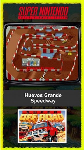 Super Off Road - Huevos Grande Speedway Race (SNES Gameplay)