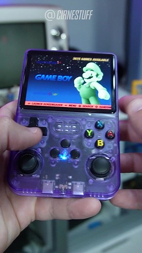 GAME BOY EM CORES NO R36S - Tela verde e até as cores do Super Game Boy Color #foryou #viral #gameboy#r36S #portablegaming #anbernic