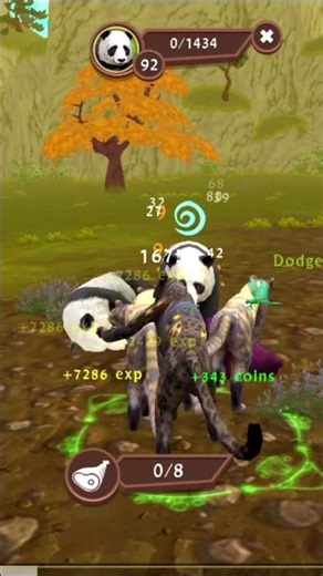 WildCraft Online Sim Multiplayer Gameplay Cougar Vs Wild beasts #shorts #gaming