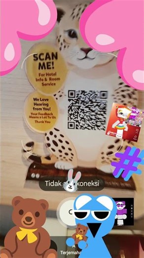 cara nge scan bar code royal safari bogor #cute