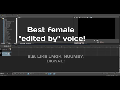 How to get the "Edited by" Girl Voice! (Best free TTS)