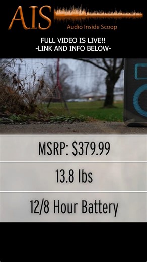 Klipsch Vegas Party Speaker Review 🔊 | Part 2 - Quick Specs