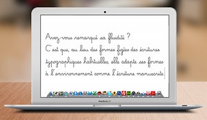 La police cursive de Danièle Dumont - Tilekol.org