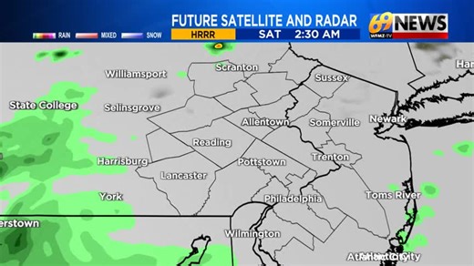 A stray shower/storm tonight; otherwise, mostly cloudy and mild. Some showers/storms for the first half of Saturday, then perhaps drier later with some sun. One more humid day, but cooler. Seasonable temps through the first half of next week. | WFMZ